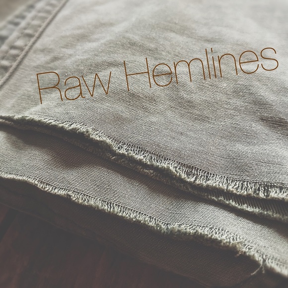 Caro Pants Army Green Raw Hem - Picture 15 of 16